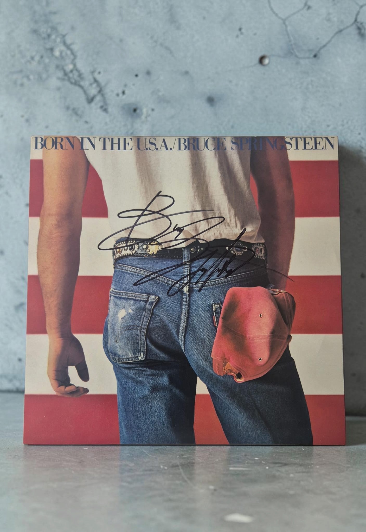 Bruce Springsteen Born In The USA Signed Vinyl LP (1 of 1)
