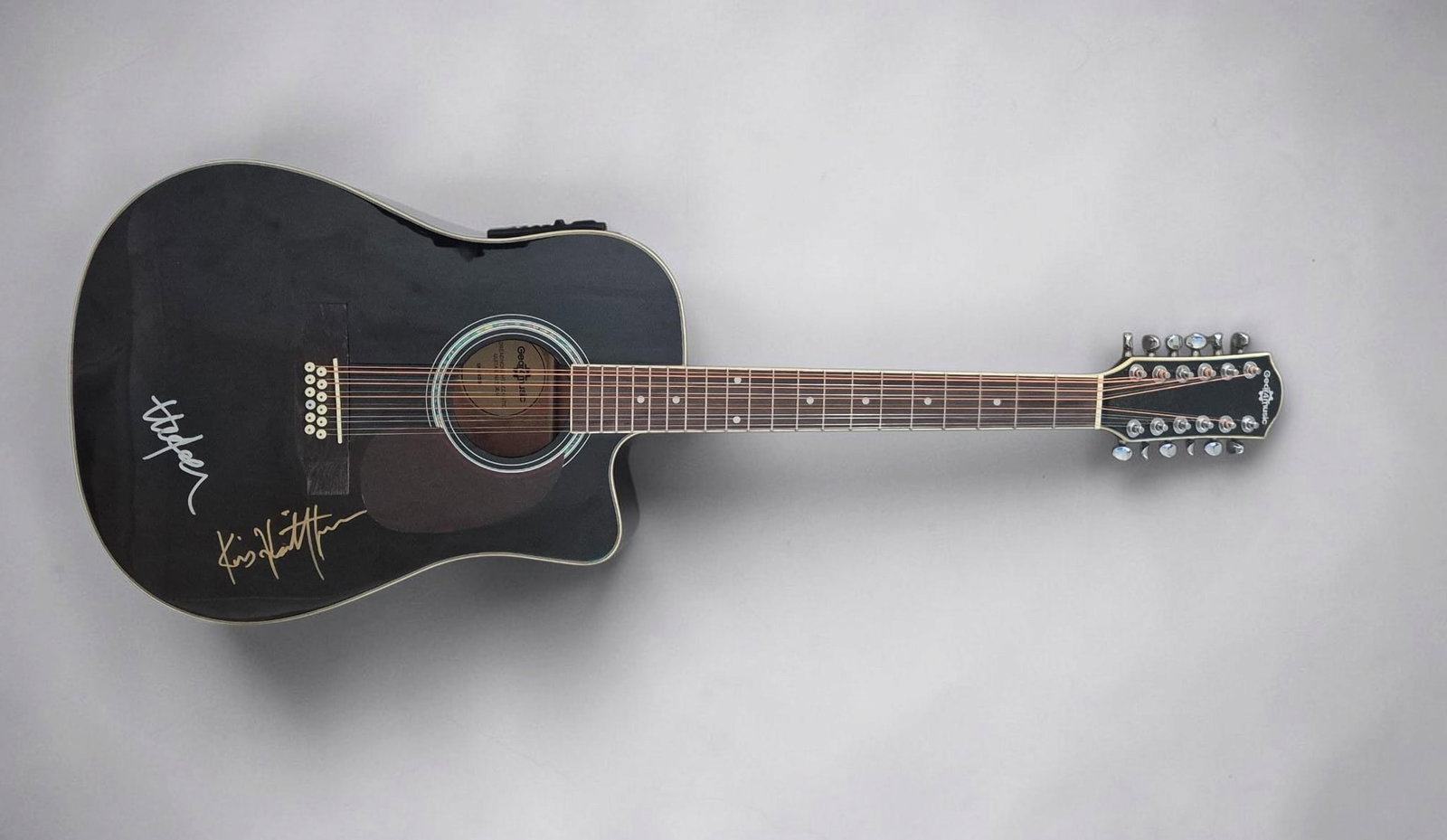 Highway Men Signed 12 String Acoustic Guitar (1 of 2)
