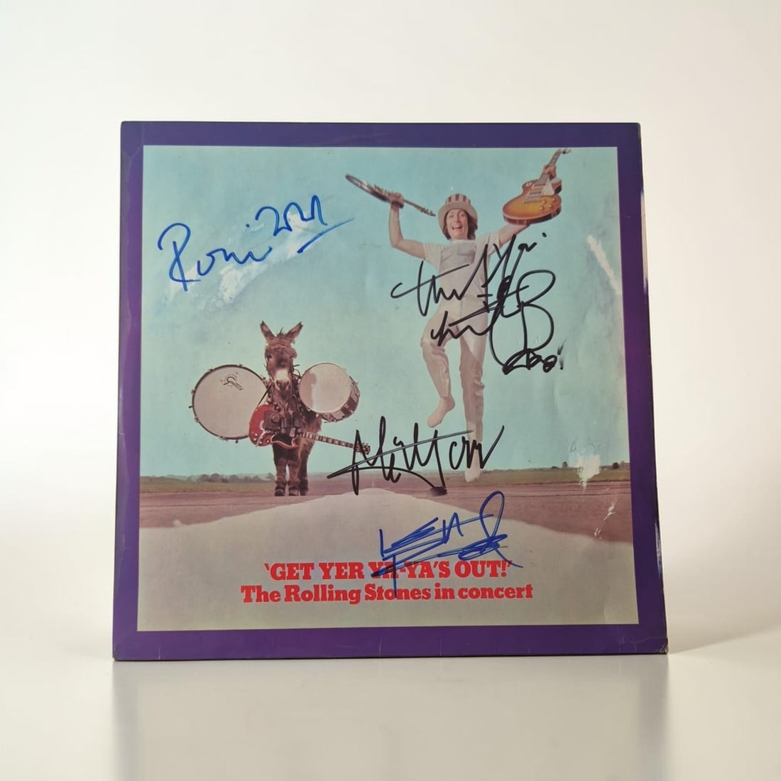 The Rolling Stones Get Yer Ya-Ya's Out Signed Vinyl LP (1 of 1)