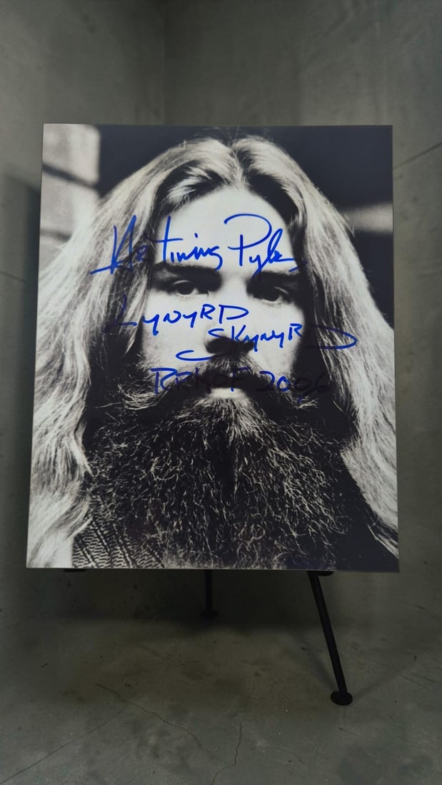 Artimus Pyle Lynyrd Skymyrd Signed Photograph (1 of 1)