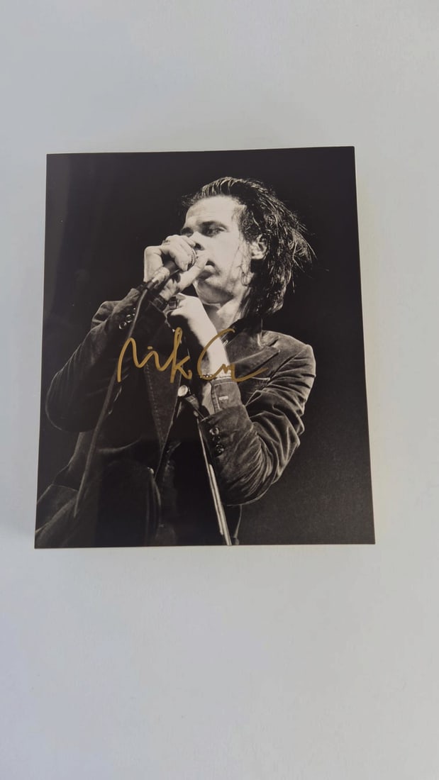 Nick Cave Bad Seeds Signed Photograph (1 of 1)