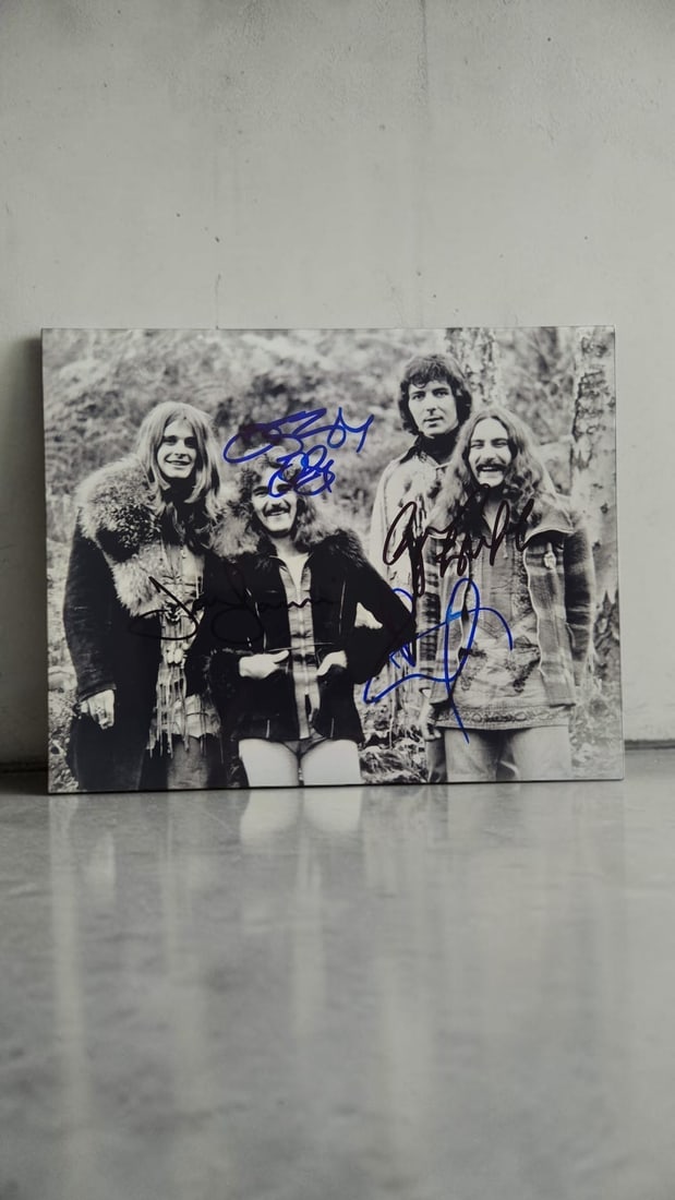 Black Sabbath Signed Photograph (1 of 1)
