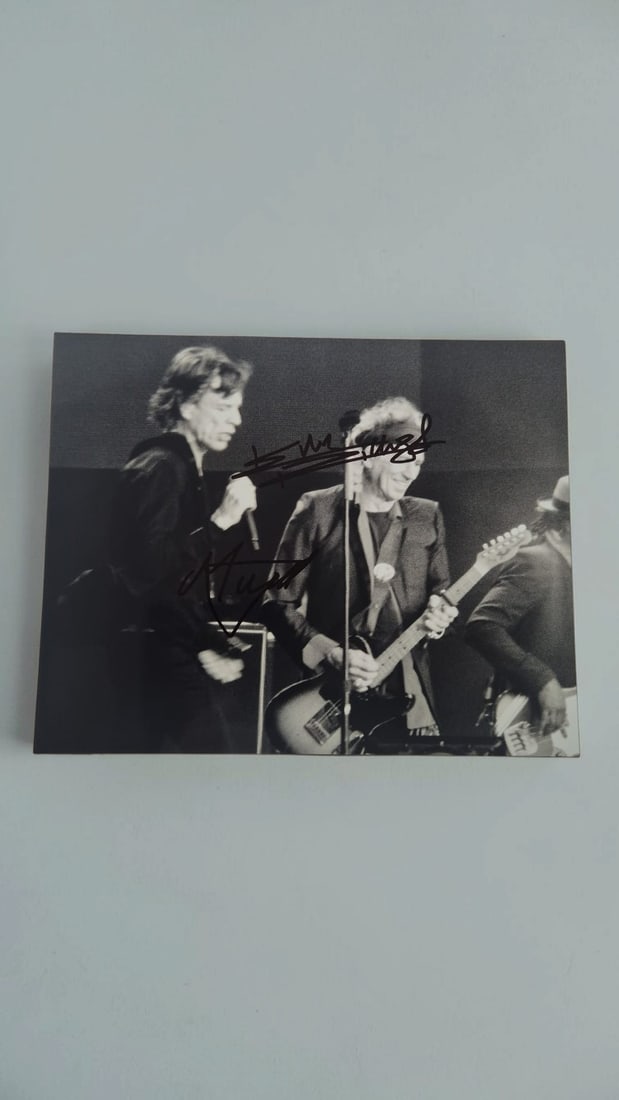 The Rolling Stones Signed Photograph (1 of 1)