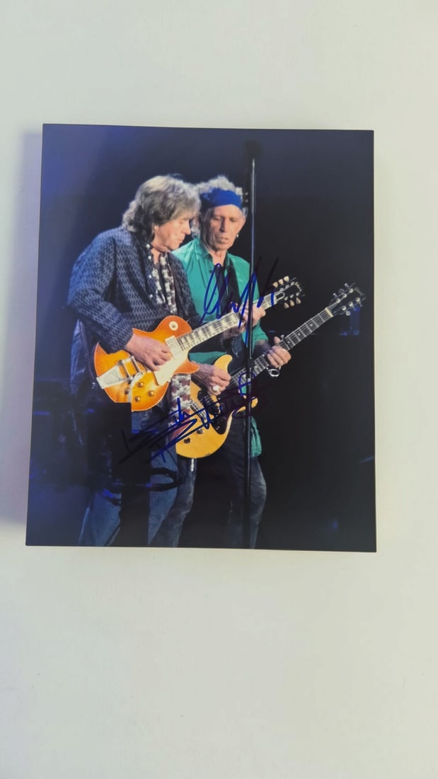 The Rolling Stones Signed Photograph (1 of 1)