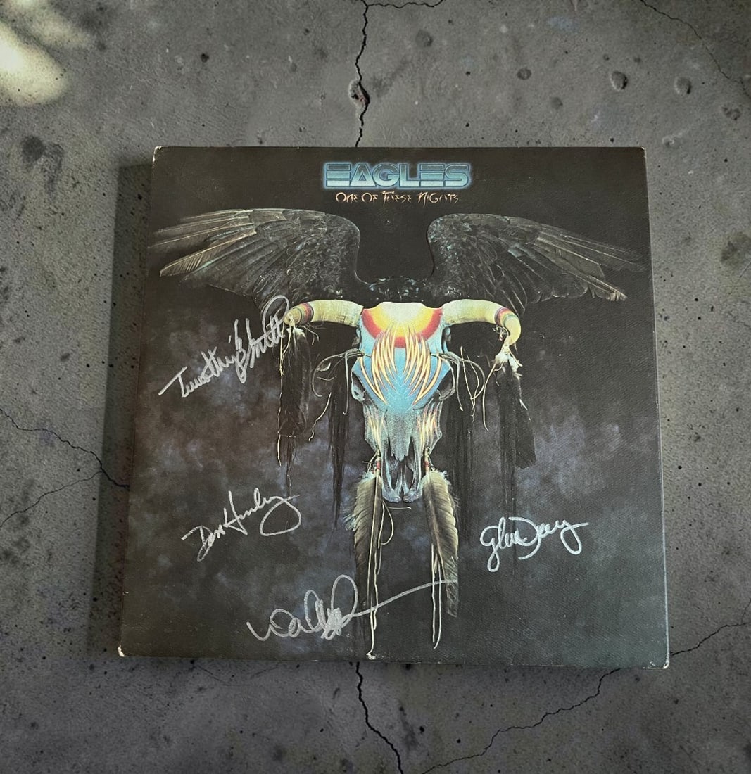 Eagles One Of These Nights Signed vinyl LP (1 of 1)