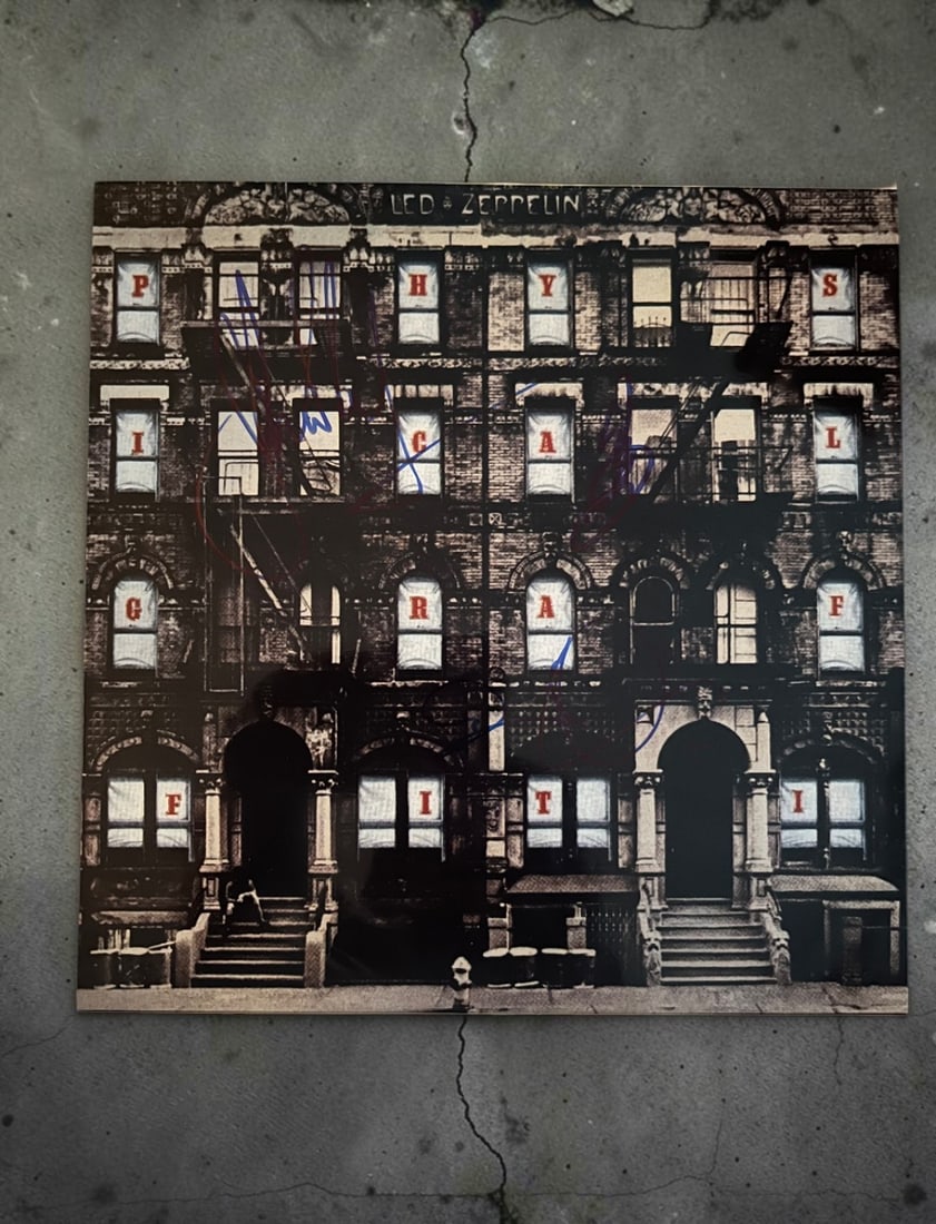 Led Zeppelin Signed Photograph (1 of 1)