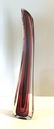 Harvey Littleton PAIR Deep Ruby Vertical Forms Holsten - 10