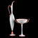 Dante Marioni Large PAIR Studio Art Glass forms. Each