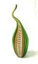Eros Raffael vibrant Murano Studio art glass vase