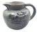 Stoneware Pitcher form with cobalt decoration hunting