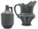 Stoneware bottle form and stoeware pitcher form