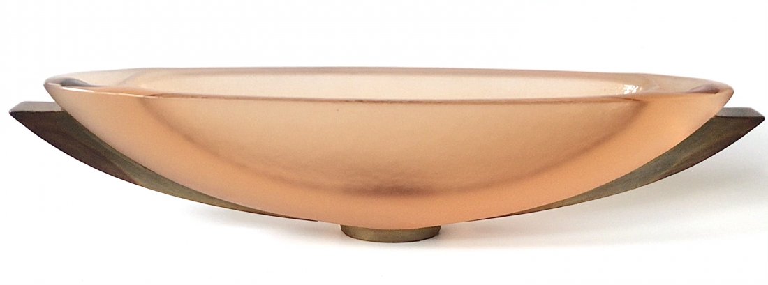 George Bucquet LARGE Abstract Studio Glass Sculpture (1 of 1)