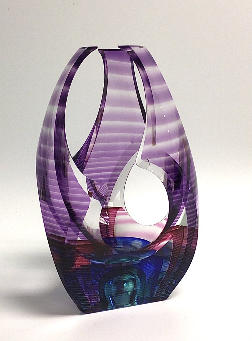 Kit Karbler and Michael David Art Glass Sculpture (1 of 2)
