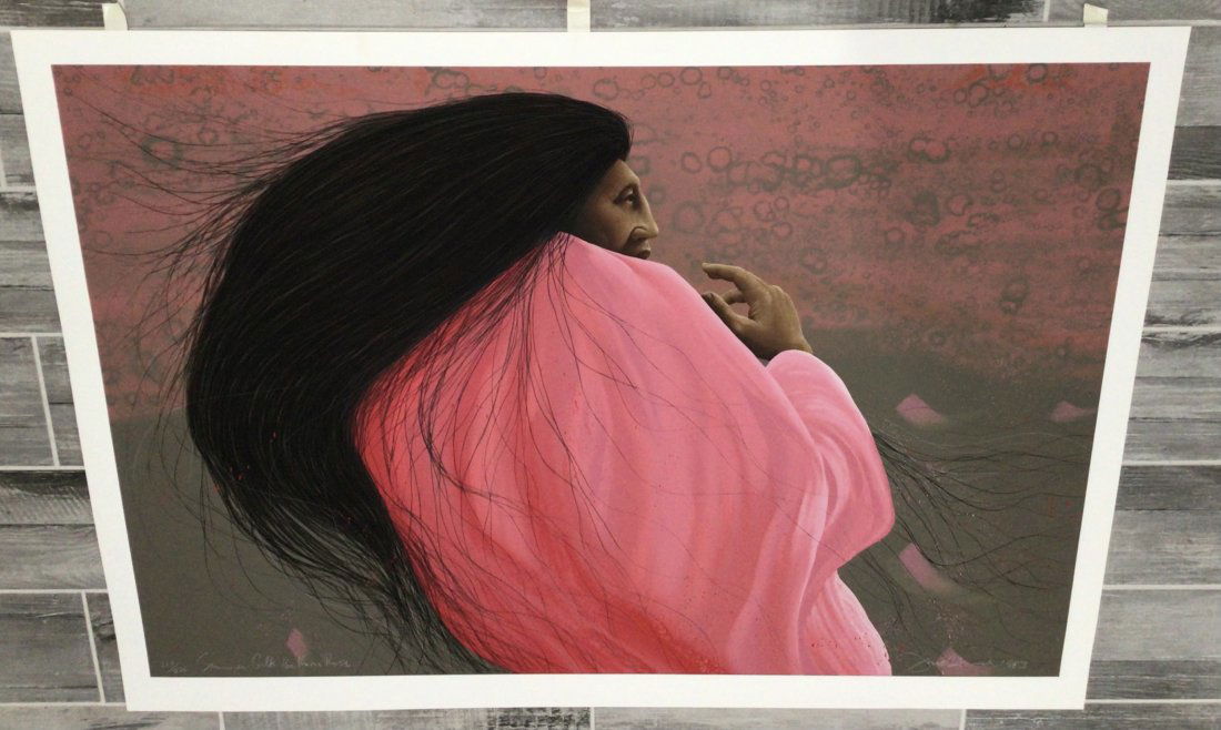 Frank Howell LARGE Lithograph 1993 number 213 of 225 (1 of 3)