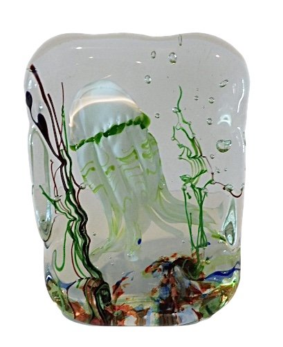 Alfredo Barbini Murano Jelly Fish Sculpture (1 of 1)