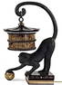 Maitland Smith Figural Monkey Lamp