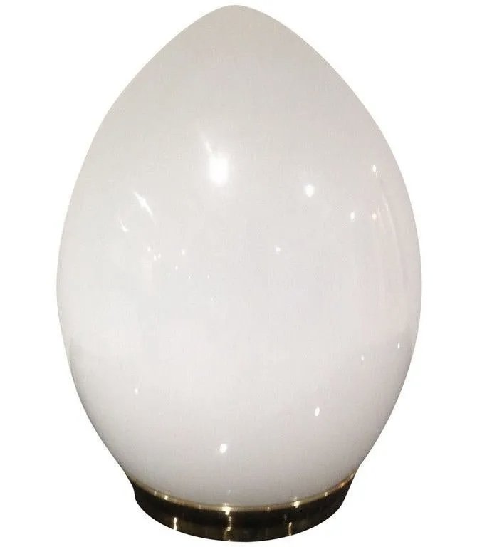 Reggiani Italy  Signed Murano Egg Form Lamp (1 of 1)