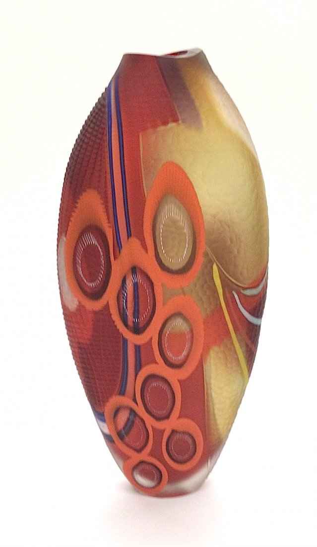 Marco and Mattie Salvadore HUGE Murrine Murano Battuto (1 of 7)