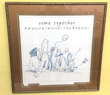 Beatles Come Together Numbered Art edition: Beatles Come Together Numbered Art edition. Number 5544