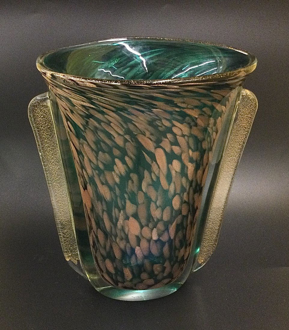Barovier and Toso Murano Vase attributed with (1 of 1)