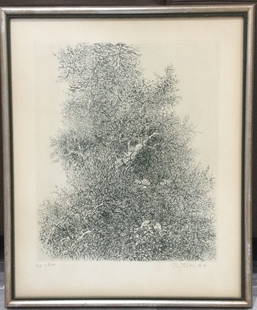 Gabor peterdi Signed and numbered work 130 of 200 dated: Gabor peterdi Signed and numbered work 130 of 200 dated 1964