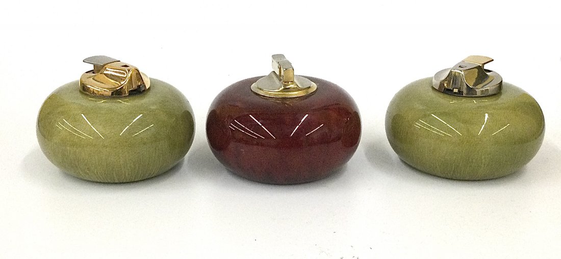 Group of 3 Aldo Tyra Goatskin lighters SGNED Label (1 of 2)