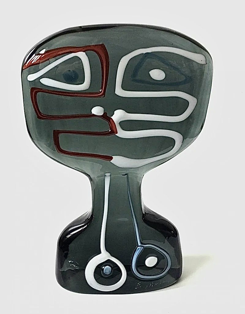 Ermanno Nason Murano Abstract Sculpture signed by the artist (1 of 3)
