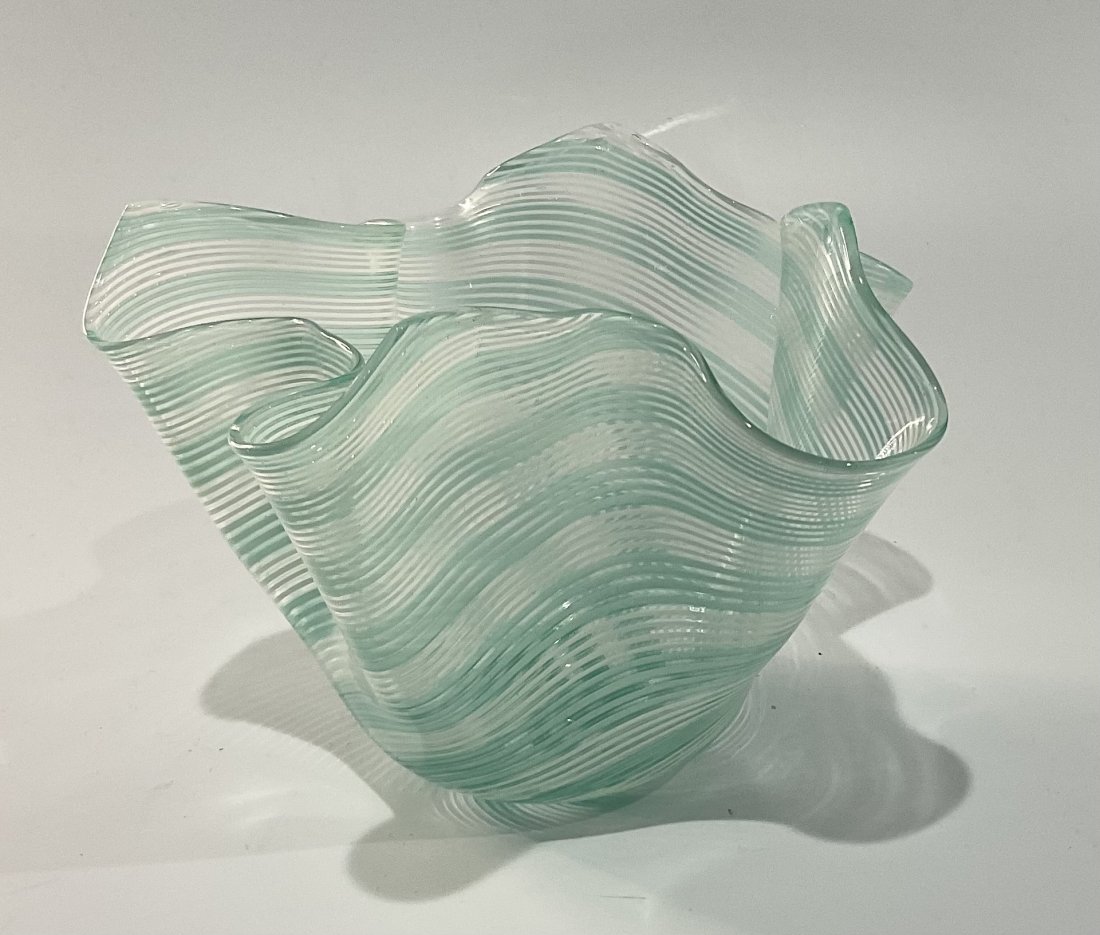 Dino martens Aureliano Toso Murano handkerchief vase (1 of 1)