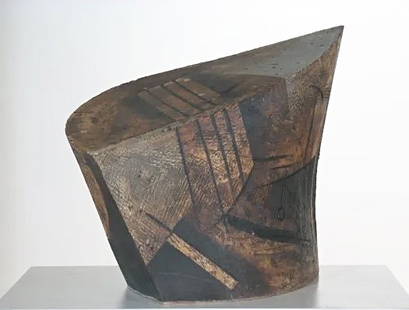 George Roby LARGE Ceramic Stoneware Sculpture signed and dated by the artist: George Roby LARGE Ceramic Stoneware Sculpture signed and dated by the artist