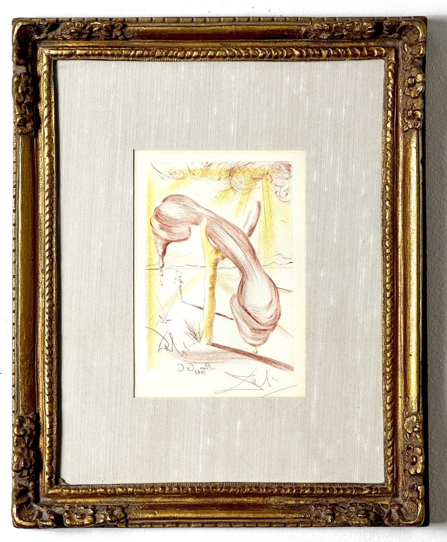 Salvador Dali (1904-1989) Soft Telephone Color etching and aquatint 1968 (1 of 3)