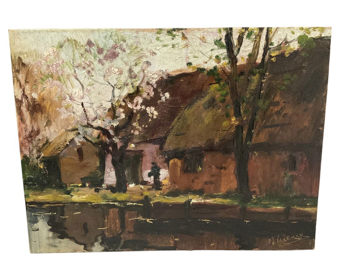 Anthony Thieme (1888-1954) Oil on Canvas (1 of 7)