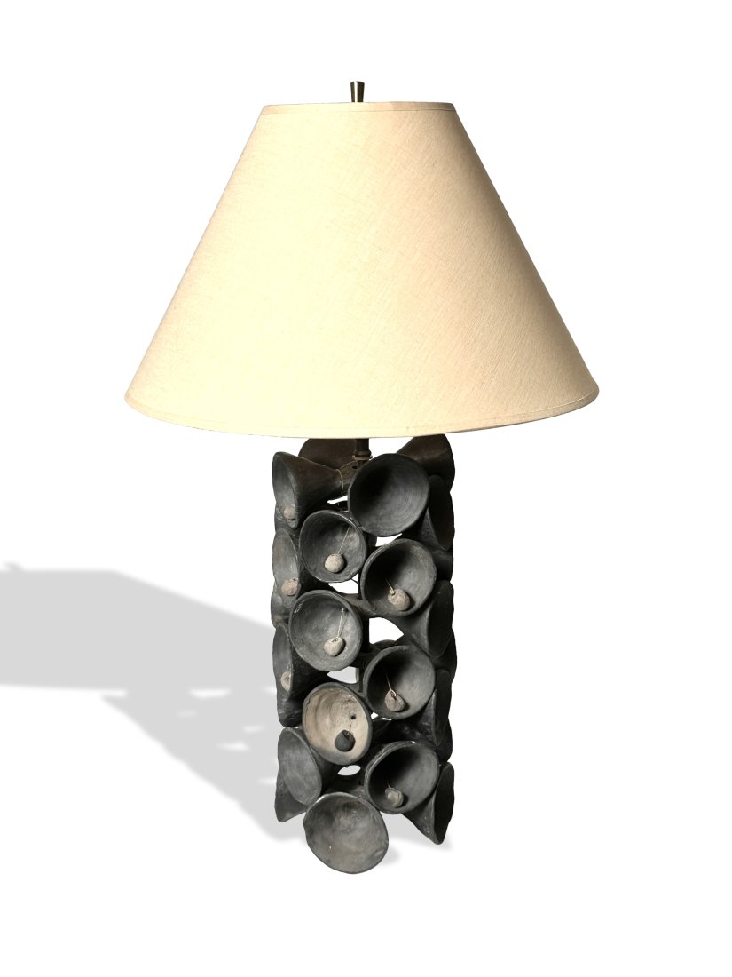 Mid Century Eames House Doorbell Mexican Wedding Bell Table Lamp (1 of 11)