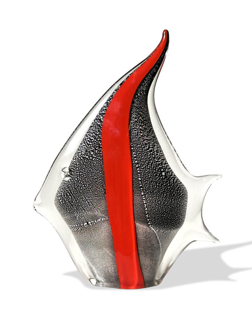 Archimede Seguso Large Murano Signed glass fish (1 of 9)