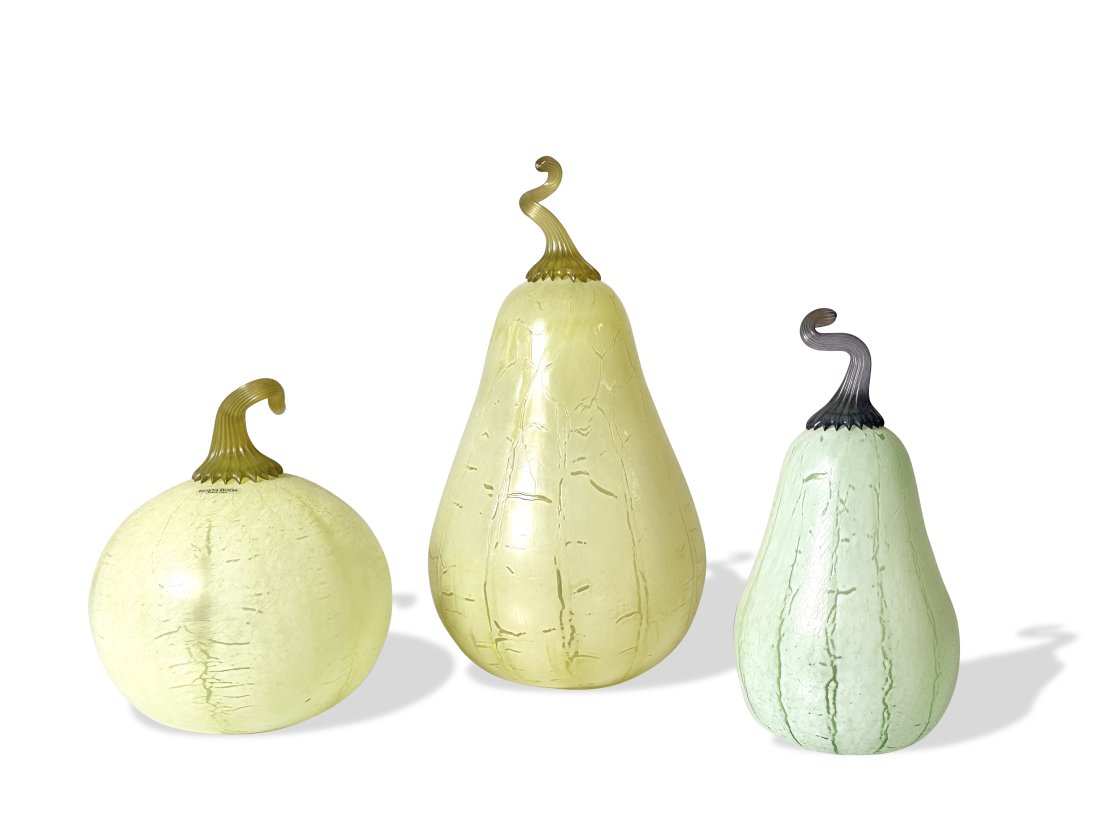 Gunnel Sahlin Kosta Boda Winter Garden glass sculptures 1990s (1 of 11)