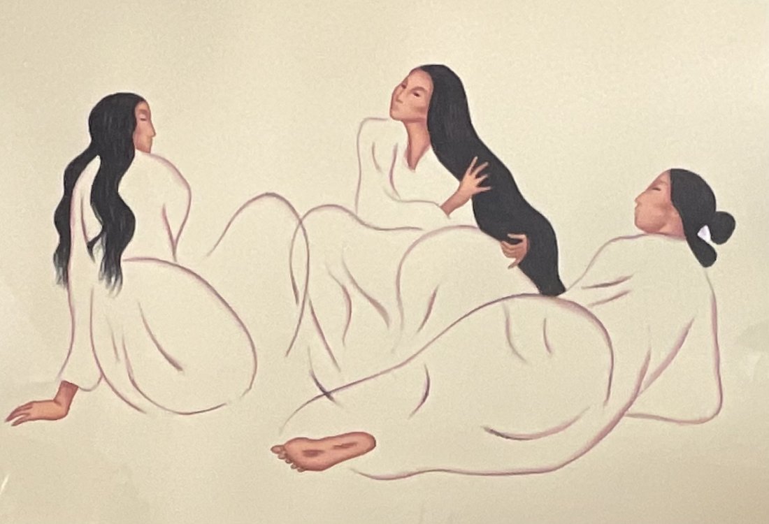 R C Gorman (1932-2005) Lithograph Signed numbered and dated by the artist 7 of 10 from 1998 (1 of 5)