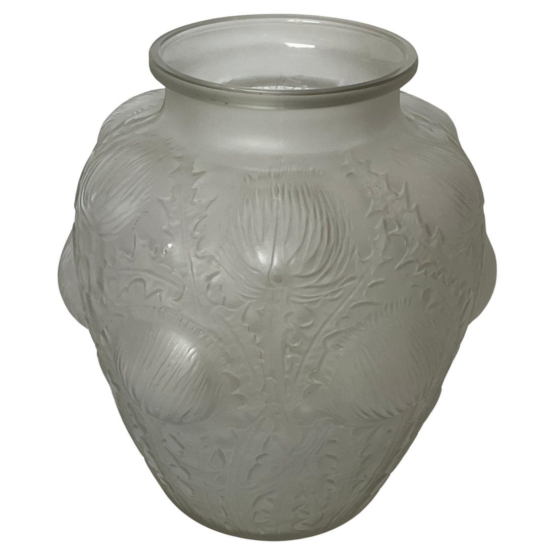 Rene Lalique DomRemy Vase: Rene Lalique DomRemy Vase