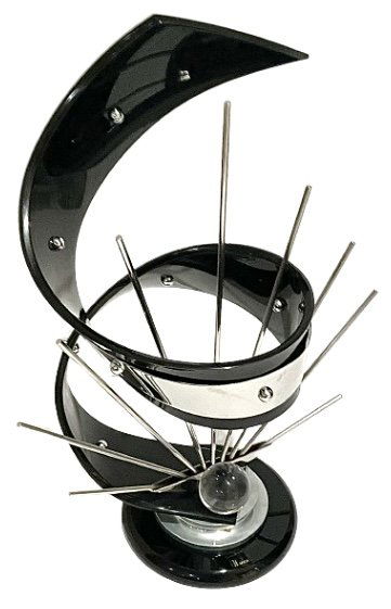 LARGE Signed Schlomi Haziza Lucite Sculpture with original label (1 of 1)