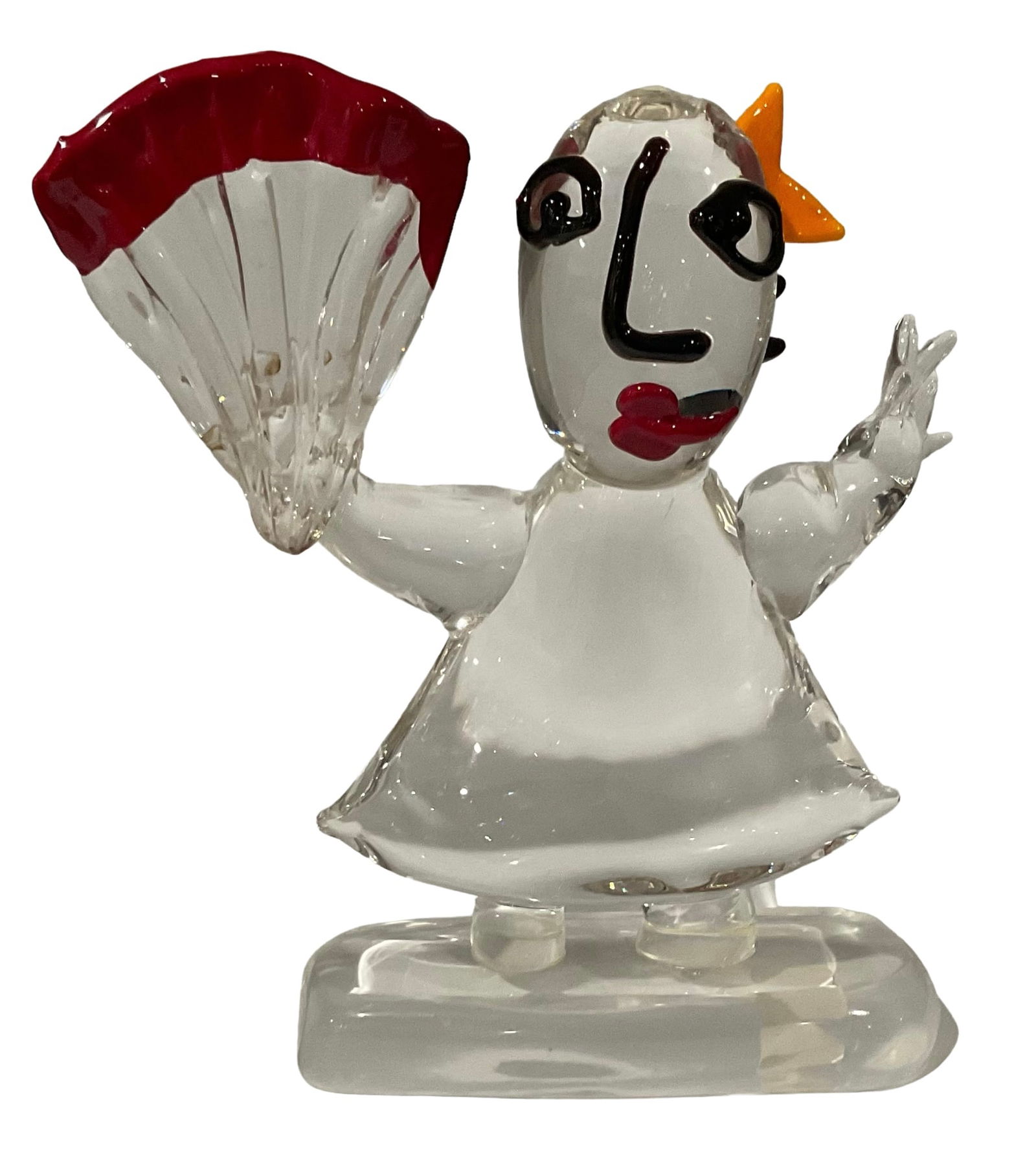 Juan Garcia Ripolles (b.1932) Murano Art Glass Sculpture Berengo Studio Signed and numbered edition (1 of 6)