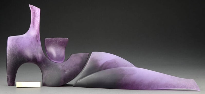 Annette Jalilova DAUM France EOS Art Glass Sculpture Signed and numbered 87 of 350 (1 of 7)