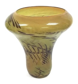 Steven Williams Studio Art Glass Large Vase
