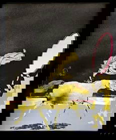 Paul Guiramand Le Cirque signed and numbered 90 of 130 mid century Circus scene: Paul Guiramand Le Cirque signed and numbered 90 of 130 mid century Circus scene