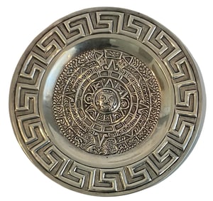 TANE Signed sterling silver decorative plaque