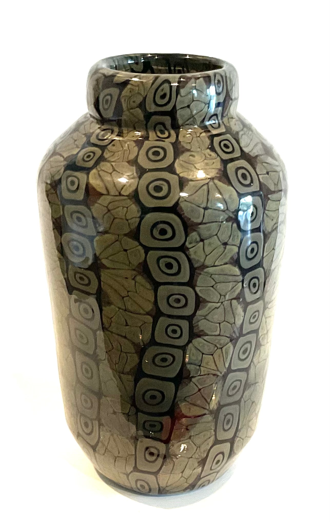 Vittorio Ferro (1932-2012) Signed AMAZING murano Murrine vase: Vittorio Ferro (1932-2012) Signed AMAZING murano Murrine vase