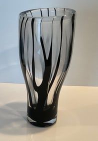 Vicke Lindstrand Kosta Trees Mist Vase Model LU 2005