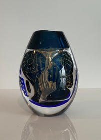 Orrefors Edvin Ohstrom Ariel Vase Model 567 O