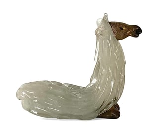 Seguso Vetri D'Arte Model 4929 Llama Sculpture