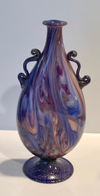 Fratelli Toso Early Murano Vase circa 1920's