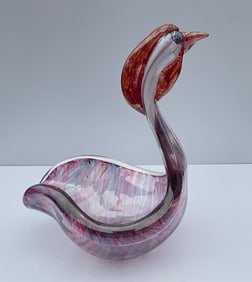 Dino Martens Aureliano Toso Model 5372 Rooster sculpture