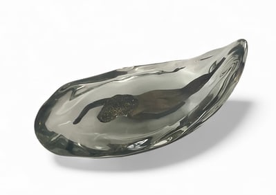 Alfredo Barbini Swimming nude sculpture rCirca 1950 Signed Alfredo Barbini