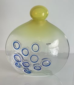 Alfredo Barbini Murano LARGE Murrine decanter circa 1970's